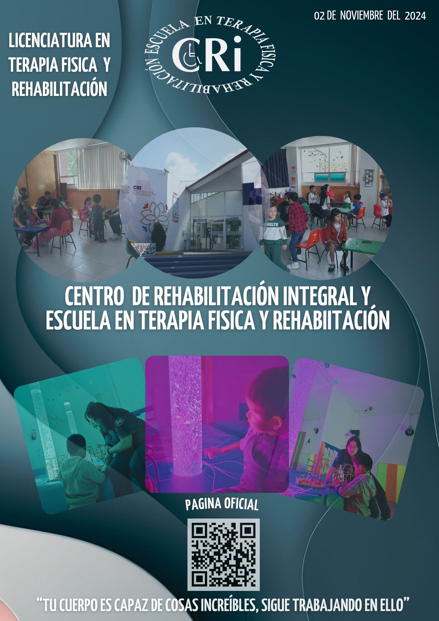 REVISTA PRIMERA EDICION  ESCUELA EN TERAPIA FÍSICA Y REHABILITACIÓN